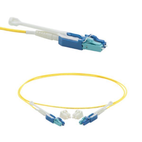 Fiber Optic LC/UPC Duplex Singlemode Single Boot Cords (AT&T)