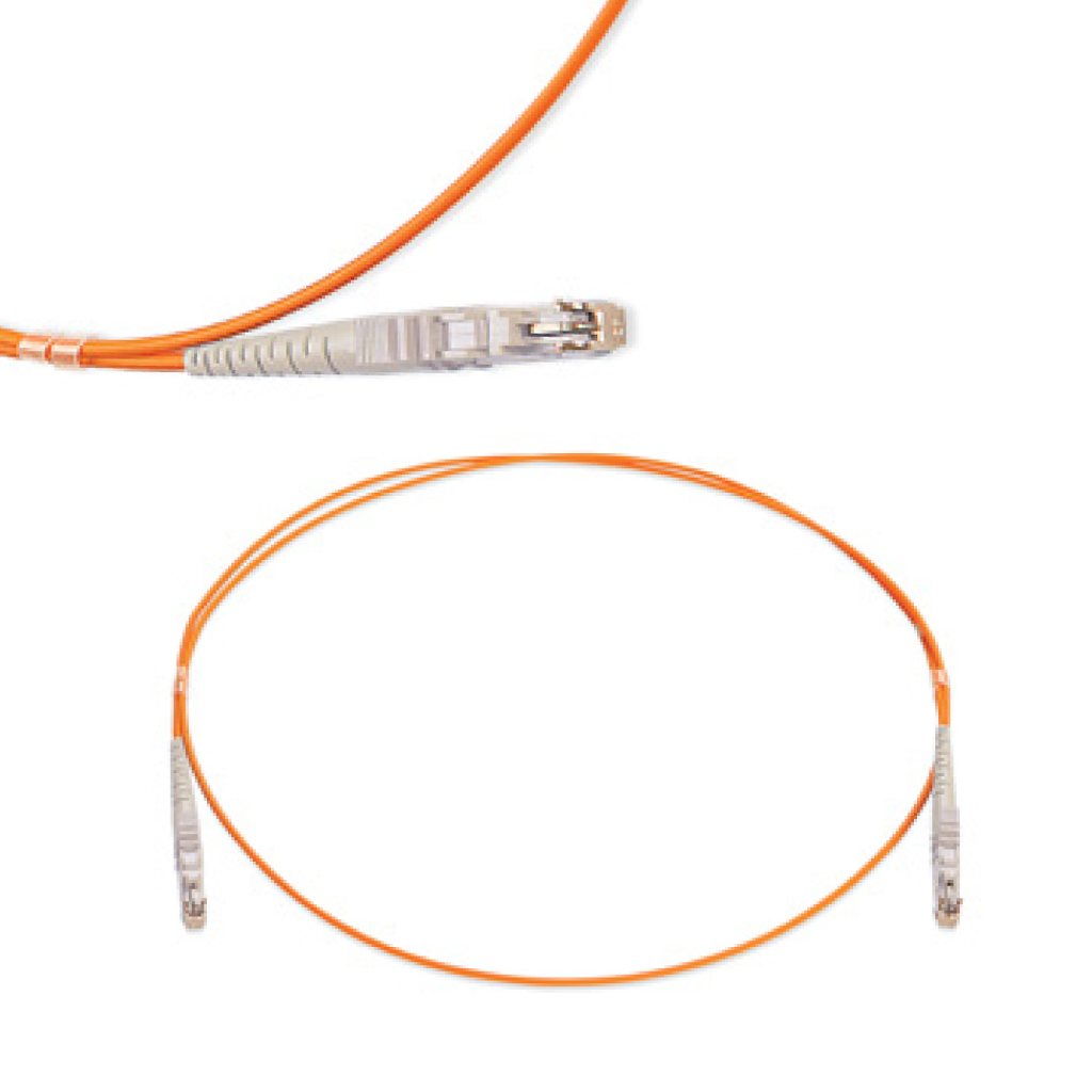 Fiber Optic LSH UPC E 2000 Simplex Multimode Cords ATT Fiber Optic LSH/UPC (E-2000™) Simplex Multimode Cords (AT&T)
