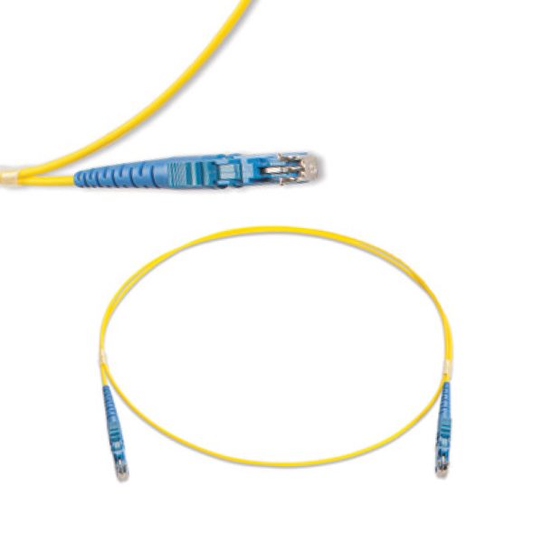 Fiber Optic LSH/UPC (E-2000™) Simplex Single-mode Cords (AT&T)