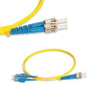 Fiber Optic ST/UPC Duplex Single-mode Zip-Cords (AT&T)