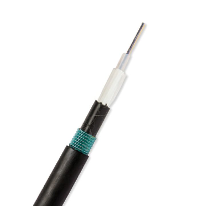Outdoor Single LooseTube Steel Armored DoubleJacket Optical Fiber