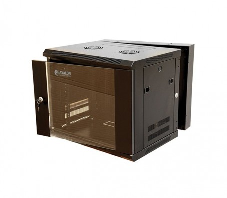 Avalon 15U x 600(W) x 550(D) - Double Section Cabinet + Fan