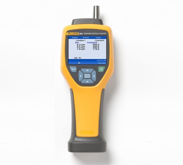 FLUKE 985 6 CHANNEL INDOOR AIR QUALITY PARTICLE COUNTER; 0.1 CFM FLOW RATE