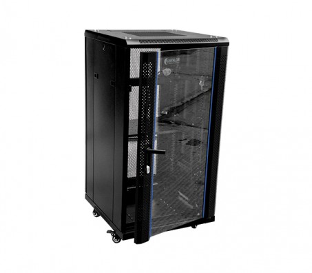Avalon 22U x 600(W) x 600(D) - Rack with Perforated Back Door